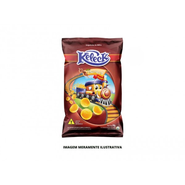 SALGADINHO - KELECK - 51g - CHURRASCO - CX10